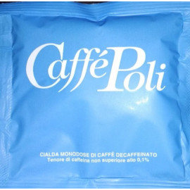 Кава в чалдах (монодозах) Caffe Poli Decaffeinato, без кофеїну