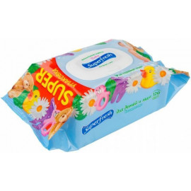 Вологі серветки SuperFresh Baby, 120шт