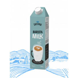 Молоко ультрапастеризованное Бариста, Галичина, 2,5%, 1л, (12шт) 